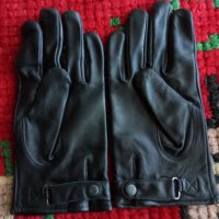 Мъжки кожени ръкавици от естествена кожа, снимка 4 - Ръкавици - 39077351