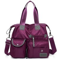Дамска чанта Jingping Purple, снимка 6 - Чанти - 40330154
