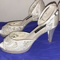 НОВИ  ! Официални Дамски Обувки с дантела Victoria Delef , снимка 1 - Дамски елегантни обувки - 29997285