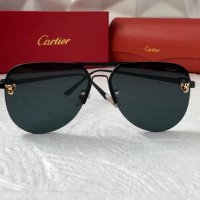 Cartier 2023 мъжки слънчеви очила авиатор унисекс дамски слънчеви очила , снимка 4 - Слънчеви и диоптрични очила - 42756966