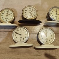 Лот настолни часовници Дружба, снимка 1 - Антикварни и старинни предмети - 44392801