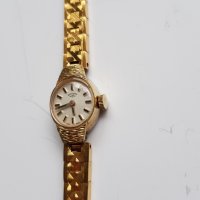 Позлатен дамски механичен часовник Rotary, снимка 4 - Дамски - 38951197