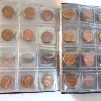 Kолекция от американски монети с номинал 1 C Lincoln, снимка 2 - Нумизматика и бонистика - 44281463