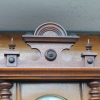 Немски стенен часовник Юнгхаус , снимка 4 - Антикварни и старинни предмети - 37436387