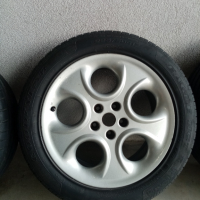  Джанти  и гуми за Алфа Ромео 166  17 ц  , снимка 10 - Гуми и джанти - 36386664