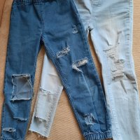 Накъсани дънки , снимка 1 - Детски панталони и дънки - 36766701