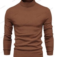Елегантен мъжки топъл пуловер със средно деколте, 6цвята - 023, снимка 11 - Пуловери - 42553566
