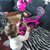 Детска тротинетка с родителски контрол, снимка 2 - Детски велосипеди, триколки и коли - 40883396