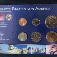 Комплектен сет - САЩ от 6 монети - 2004-2011, снимка 1 - Нумизматика и бонистика - 44480290
