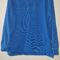 6-7г 122см Блуза с дълъг ръкав памук тъмно синя без следи от употреба, снимка 1 - Детски Блузи и туники - 39197398