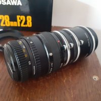 Обектив OSAWA MC 28mm,KFT ADMIRAL AUTO extension tube 12mm,20mm,36mm., снимка 5 - Обективи и филтри - 35243768