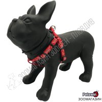 Нагръдник за Куче - XS, S, M, L - 4 размера - Dog Harness A Cute Bones Red - Pet Interest, снимка 2 - За кучета - 39011183