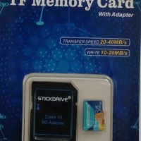 Карта памет, микро sd карта 64 GB, снимка 2 - USB Flash памети - 40083917