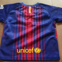 NIKE FC BARCELONA Baby Football T-Shirt Размер 12-18 месеца бебешка тениска Барселона 35-60, снимка 12 - Други - 44585385