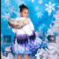 Зимно детско палто с качулка Doniceta, снимка 3 - Детски якета и елеци - 44209561