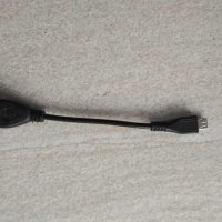 Кабел micro USB, 0.2 метра, снимка 1 - USB кабели - 31452459