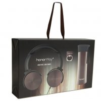 Подаръчен комплект Gift Box Honor - слушалки, спортна бутилка и ринг холдър, снимка 1 - Слушалки, hands-free - 31265766