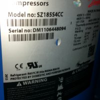 Хладилен компресор Danfoss SZ185S4CC, снимка 4 - Други машини и части - 32078876