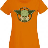 Дамска тениска Star Wars Yoda 1,Филм,Игра,superhero,Изненада,Подарък,Повод,, снимка 9 - Тениски - 37732694