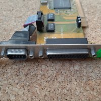 Контролер EX-41190 PCI към 2x COM и LPT, снимка 2 - Кабели и адаптери - 29534190