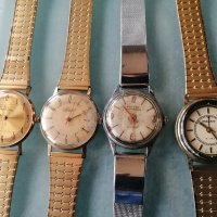 Лот руски позлатени  механични часовници, снимка 2 - Мъжки - 40718826