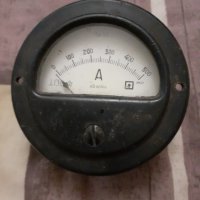 Стара измервателна система,измервателен уред,амперметър #5, снимка 2 - Антикварни и старинни предмети - 30921247