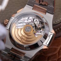 Мъжки часовник Patek Philippe Nautilus 5980 с автоматичен швейцарски механизъм, снимка 8 - Луксозни - 44384598