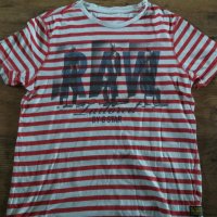 g-star attolini stripe - страхотна мъжка тениска, снимка 5 - Тениски - 42613451