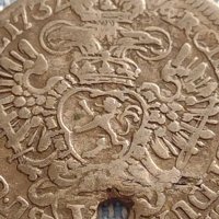 Сребърна монета 6 кройцера 1732г. Карл шести Прага Бохемия 13654, снимка 7 - Нумизматика и бонистика - 42915260