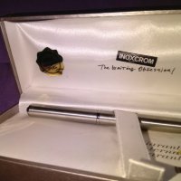 Писалка INOXCROM IRIDIUM SPAIN в кутия нова с 23,6 карата  златно покритие