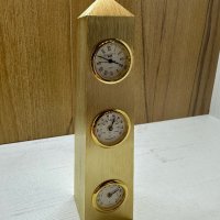 Уникална Миниатюра Mayfair Масивен часовник, термомемър само за 70 лв. , снимка 2 - Други стоки за дома - 44398781