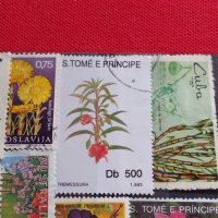Пощенски марки смесени ЦВЕТЯ от цял свят перфектно състояние за КОЛЕКЦИЯ 22632, снимка 5 - Филателия - 40364561
