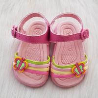 Бебешки комплект "Черешки" 9-12месеца и сандали №16, снимка 7 - Комплекти за бебе - 44815583