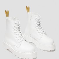 НОВИ Dr. Martens Vegan Jadon II Mono Kemble Platform Boots ОРИГИНАЛНИ дамски кубинки 38/39/40/41, снимка 4 - Дамски боти - 39381258