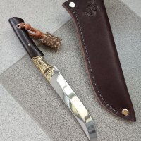 Ръчно изработен ловен нож от марка KD handmade knives ловни ножове , снимка 2 - Сушилни - 32579119