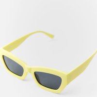Слънчеви нови очила с рамка от смола Zara неоново зелени 100% UV ЗАЩИТА, снимка 1 - Слънчеви и диоптрични очила - 40536959