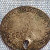 Сребърна монета 6 кройцера 1723г. Карл шести Хал Свещена Римска империя 13777, снимка 4 - Нумизматика и бонистика - 42887084