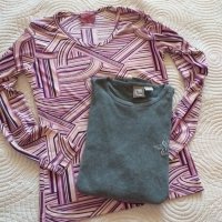 Лот 2 бр блуза /тениска S/M, снимка 1 - Блузи с дълъг ръкав и пуловери - 42873518