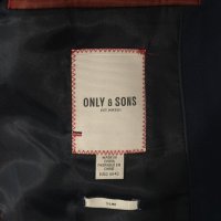 Мъжко тъмносиньо сако “Only & Sons”, снимка 3 - Сака - 29841692