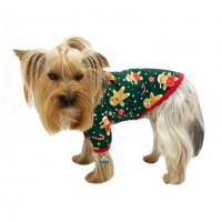 Коледна кучешка тениска Кучешки Коледни дрехи Коледни кучешки дрехи Дрехи за кучета Дреха за куче, снимка 3 - За кучета - 35175001