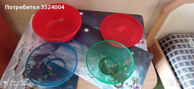 Нова гръцка купа с капак с 2 купи гевгир , снимка 1