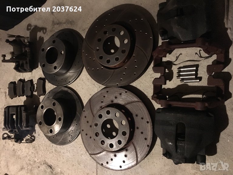 Предни и задни дискове и апарати Audi A6 2.5 tdi, снимка 1