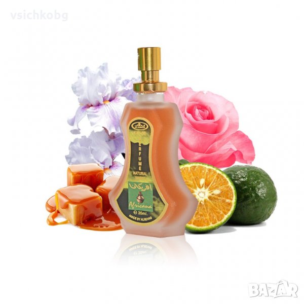 Дълготраен Арабски Парфюм ОРИГИНАЛ Al Rehab 0% АЛКОХОЛ Aфрикана Africana 35ml мек цитрусов аромат, снимка 1