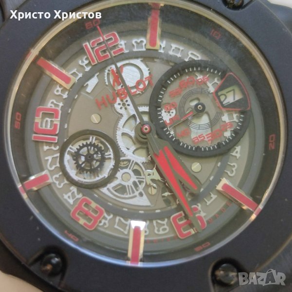 Мъжки луксозен часовник Hublot Big Bang Limited Edition Ferrari , снимка 1