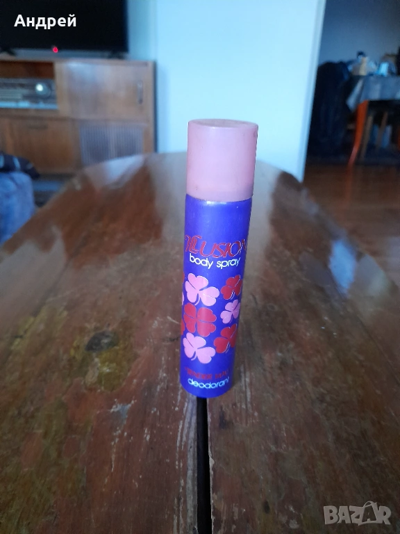 Стар дезодорант Illusion, снимка 1