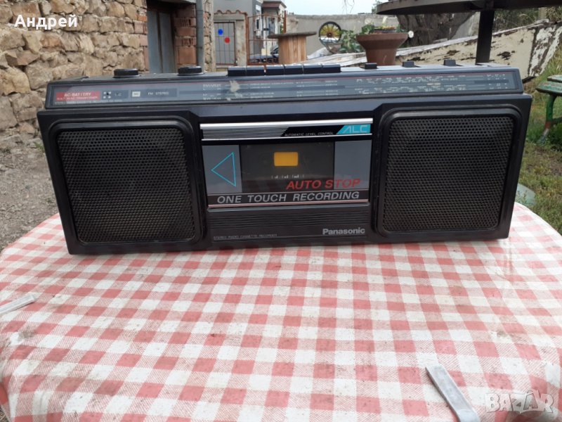 Стар радиокасетофон Panasonic #2, снимка 1