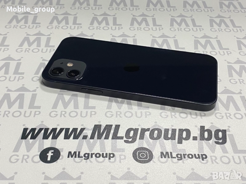 #MLgroup предлага: #iPhone 12 64GB Midnight, втора употреба, снимка 1