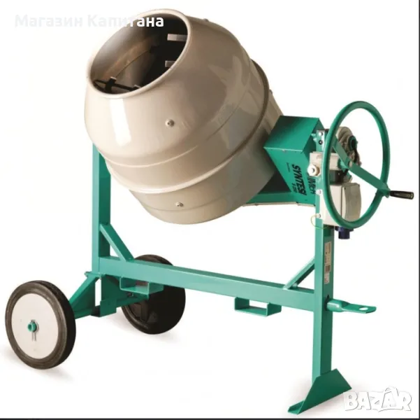 Бетонобъркачка професионална IMER SYNTESI Italy 345 л. 24/7., снимка 1