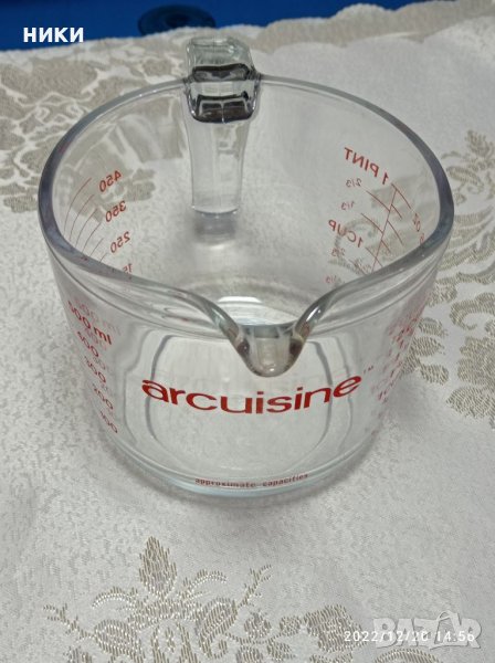 Кана стъклена мерителна 2345, снимка 1