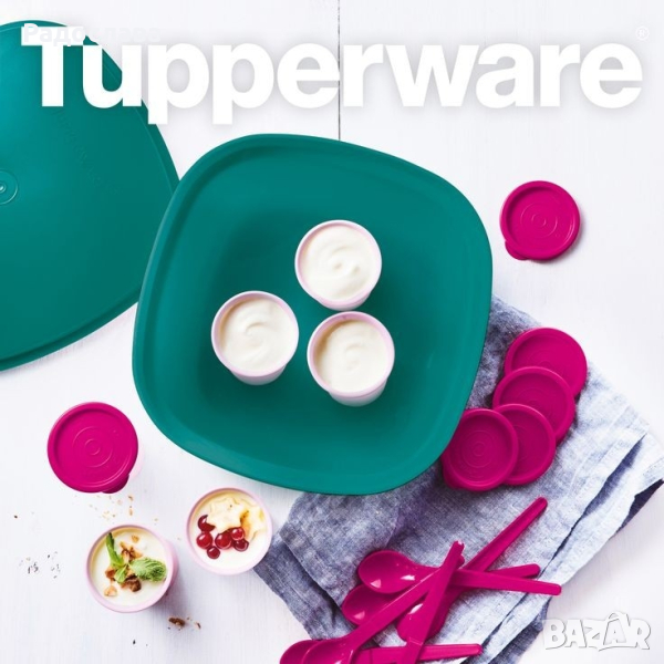 Термосерв , съд за кисело мляко от Tupperware , снимка 1